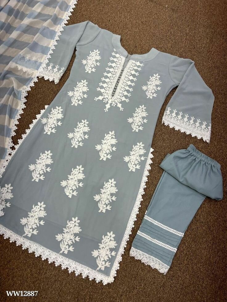 Organza 3 Peace Suit