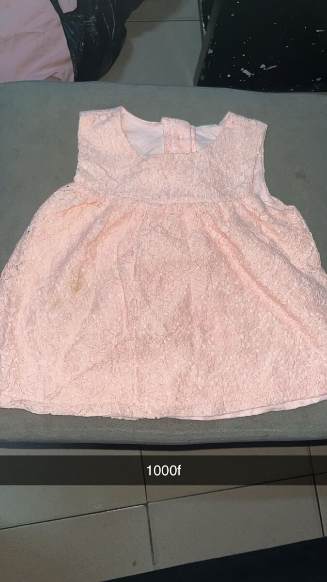 Robe enfant été confortable