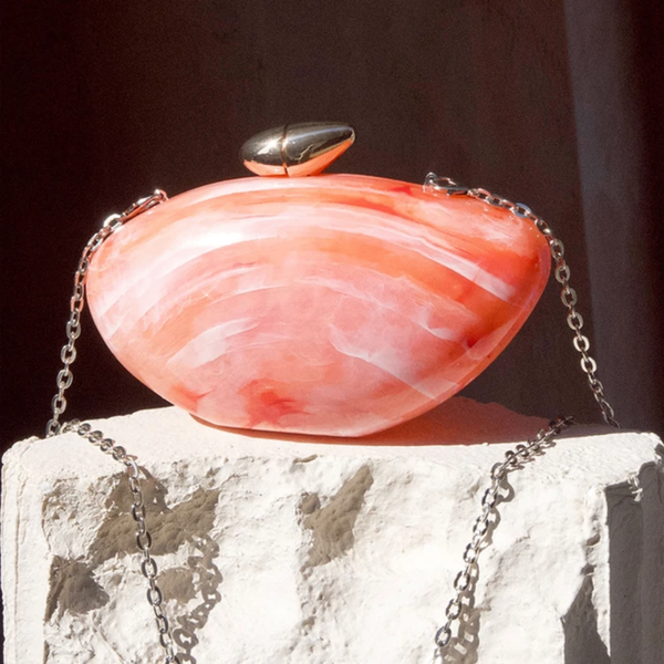 Petite pochette marbré