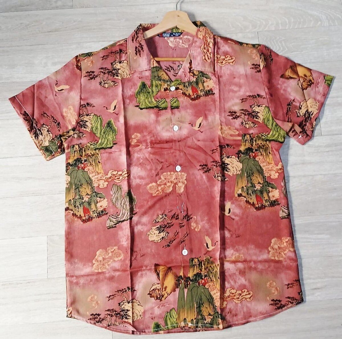 Chemise hawaïenne imprimée