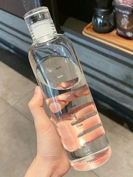 Bouteille d'eau graduée 500ml