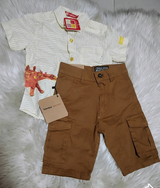 Ensemble chemise et short enfant