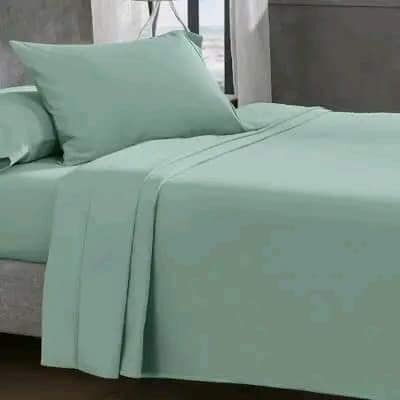 Set of beautiful bed linen in one color