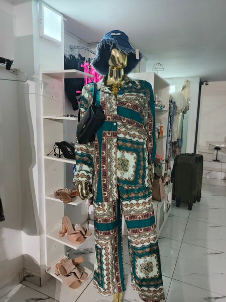 Ensemble féminin floral