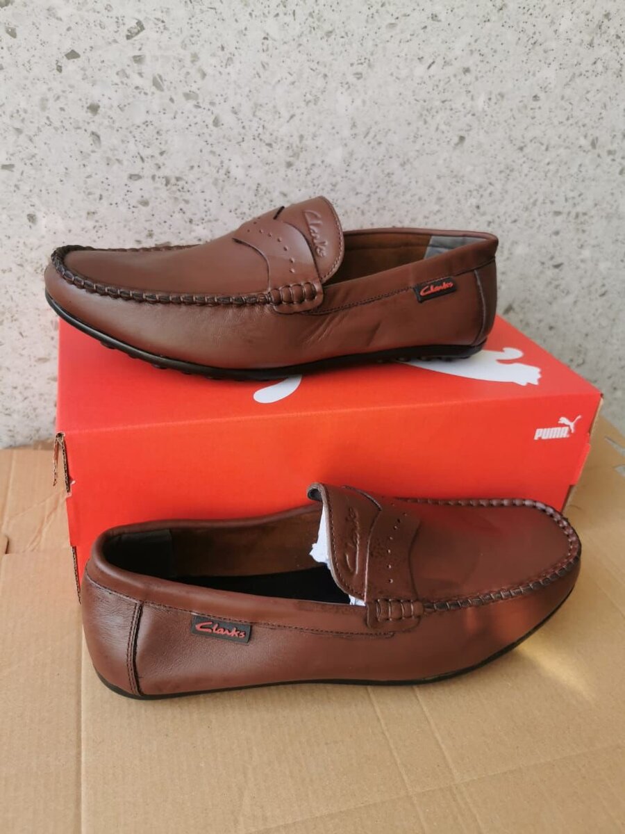 Mocassins en cuir élégants