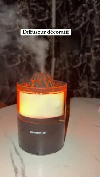 Humidificateur LED Volcan