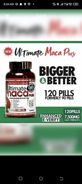 Macca Booty pills