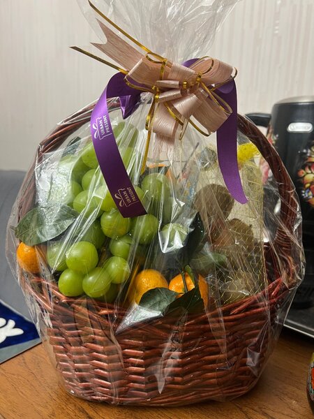 Корзина с фруктами