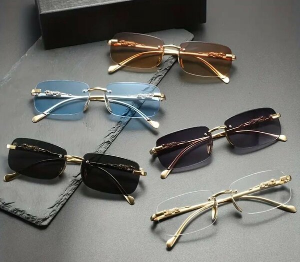 Lunettes Solaires Carrées Élégantes