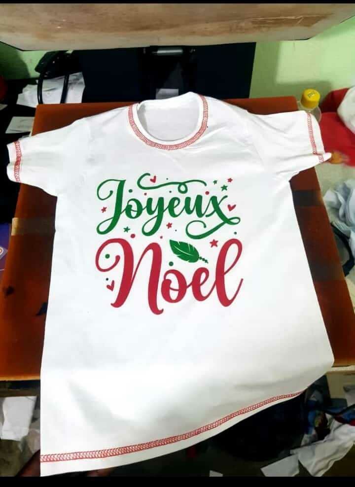 T-shirt Joyeux Noël Enfants
