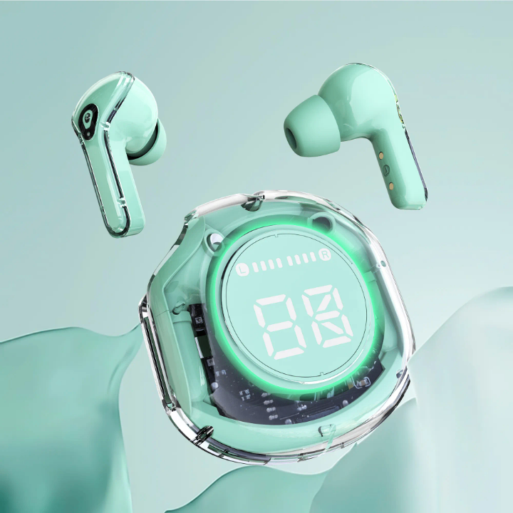 Écouteurs sans fil LED