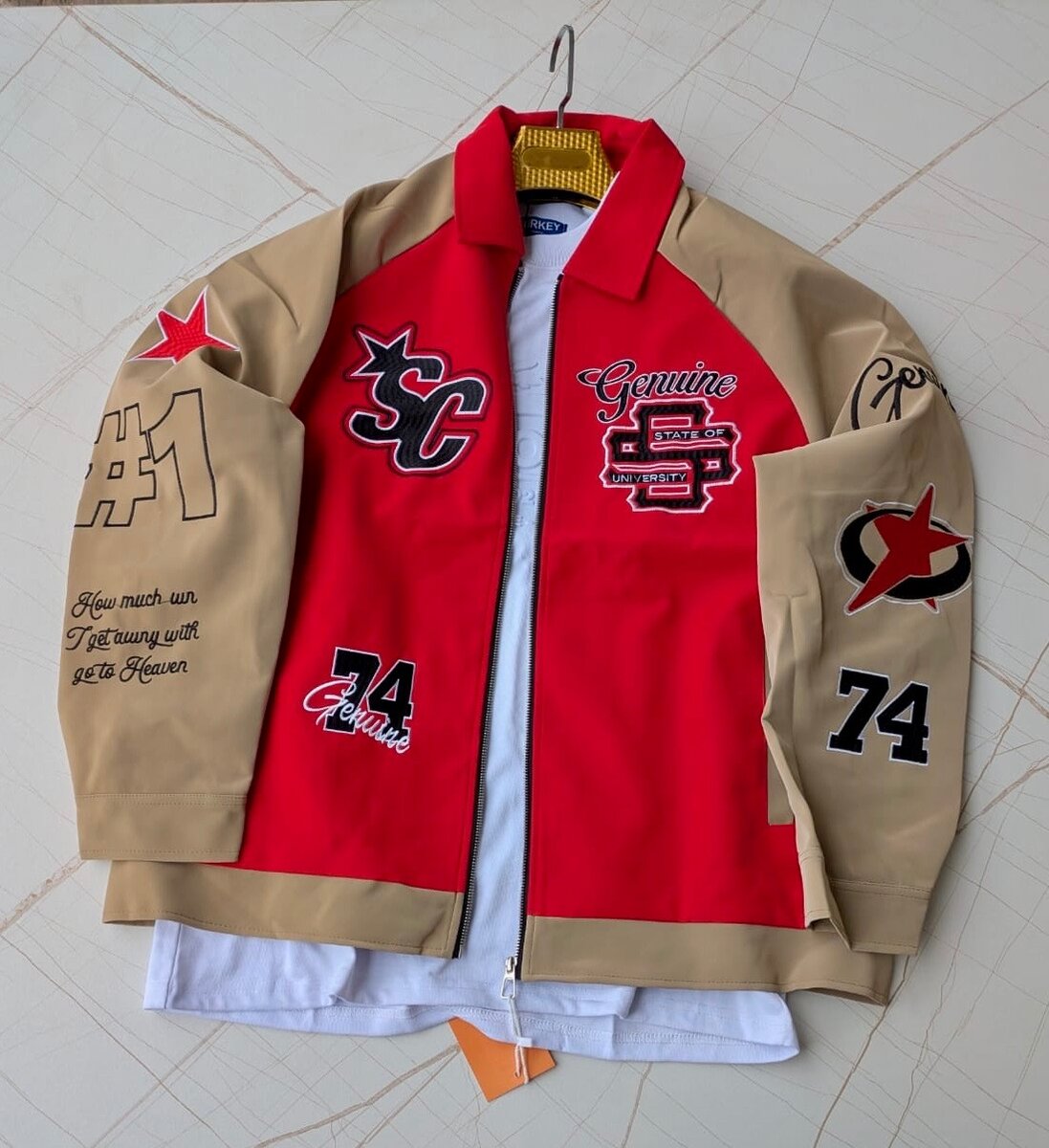 Leather Jacket (Free Size)