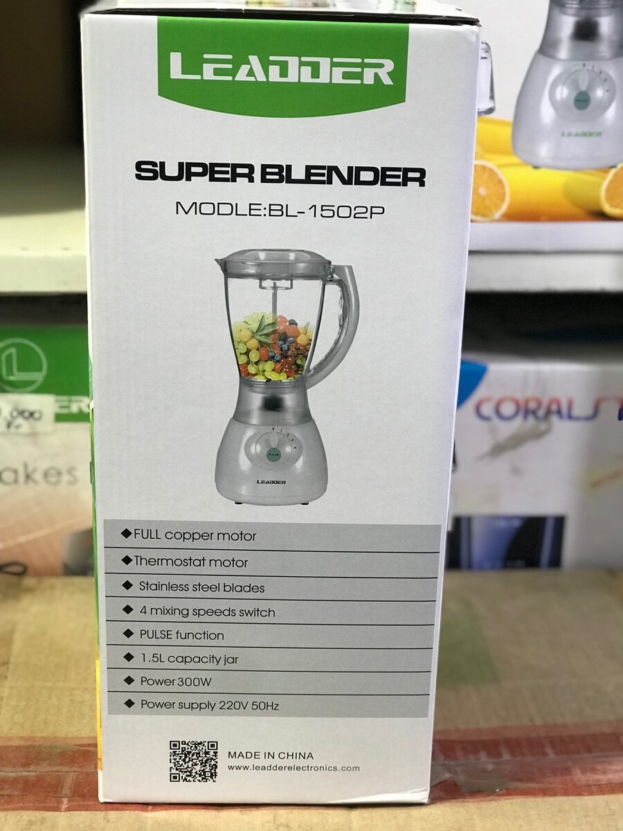 Mixeur 2 en 1 Leadder BL-1502P