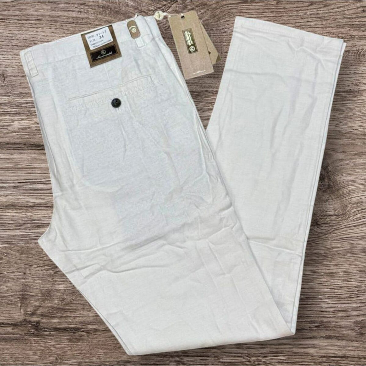 Jean beige homme élégant