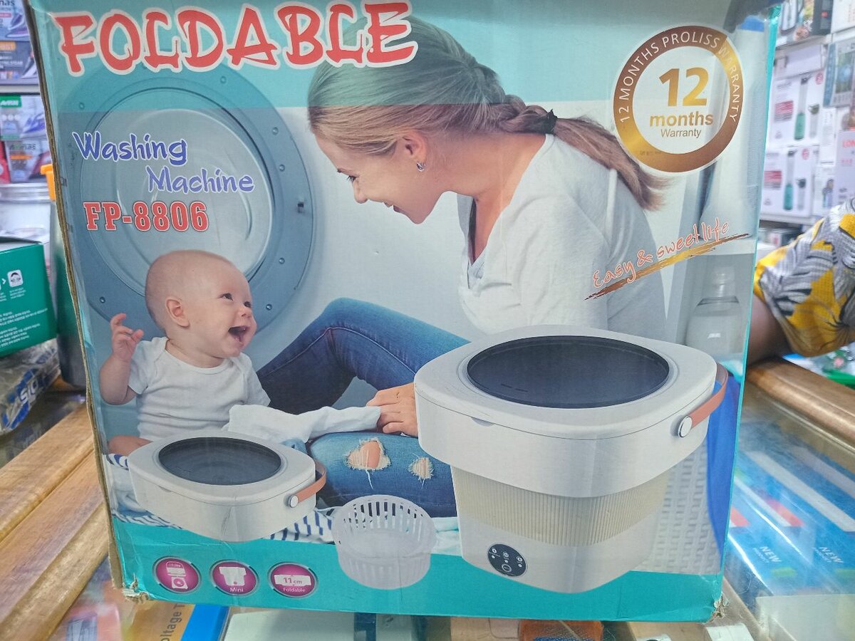 Foldable washing machine bucket