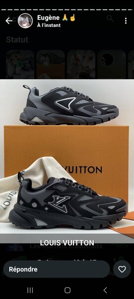 Baskets Louis Vuitton Homme