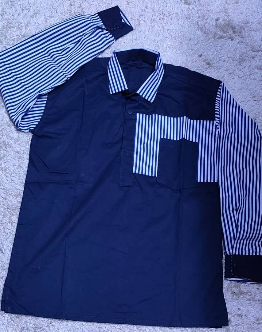 Chemise en coton mixte