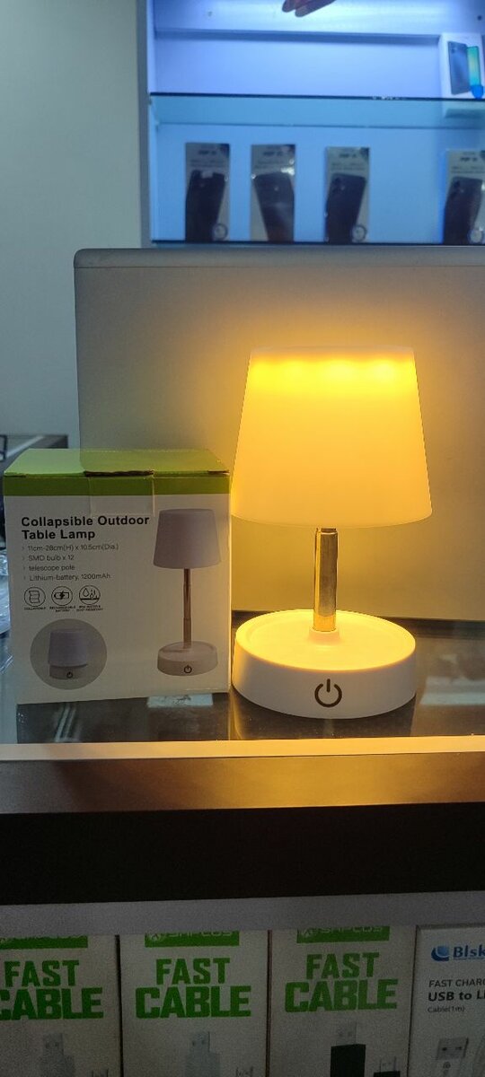 Lampe de Table Extérieure Pliable