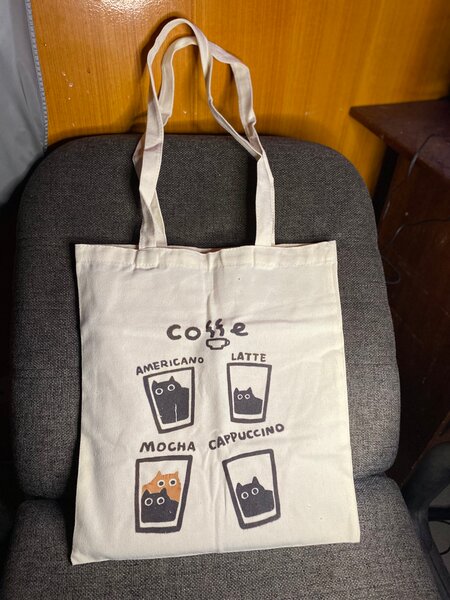 Sac cabas imprimés créatifs