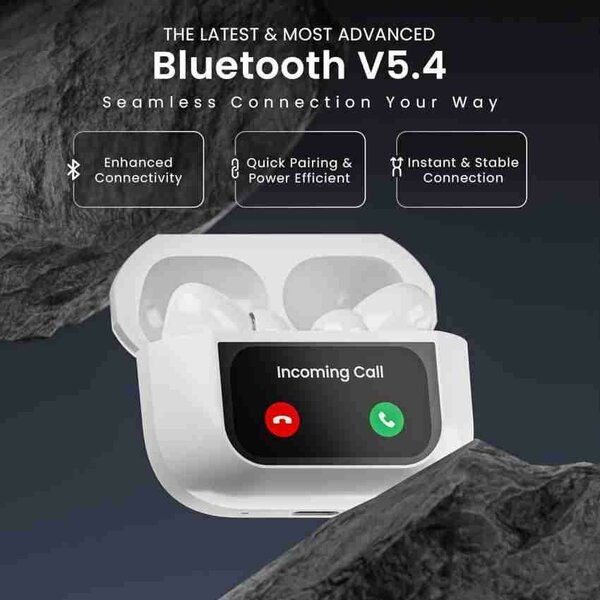 A9 pro Touch Screen ANC Wireless Headset TWS Noise Cancellin