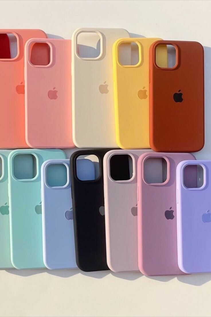 Coque Silicone Colorée iPhone