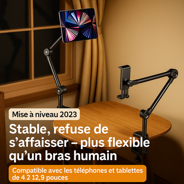 Support tablette flexible