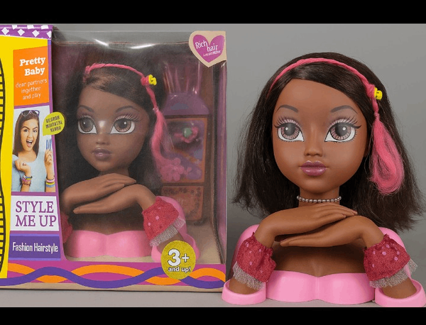Mannequin coiffure pour enfants