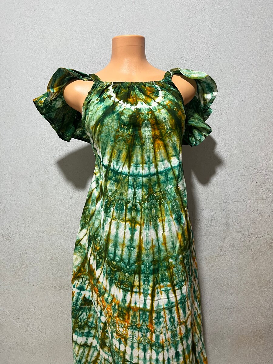 Robe Longue Bohème Tie-Dye