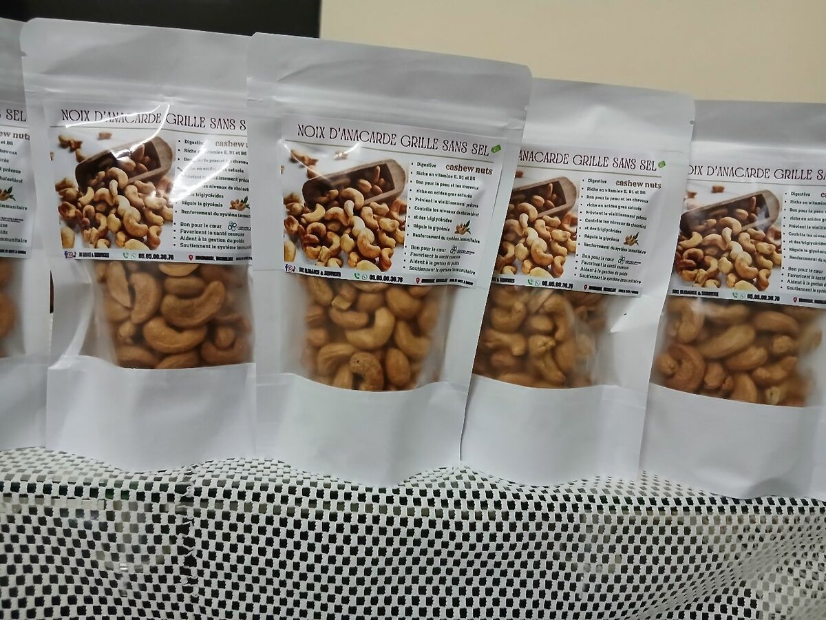 Noix de cajou grillée