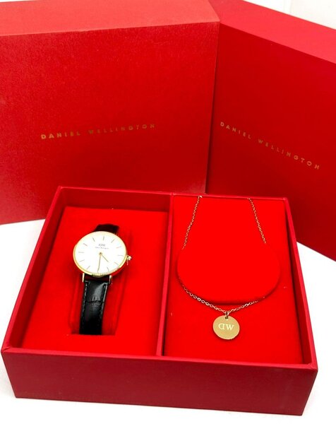 Set montre et collier Daniel Wellington