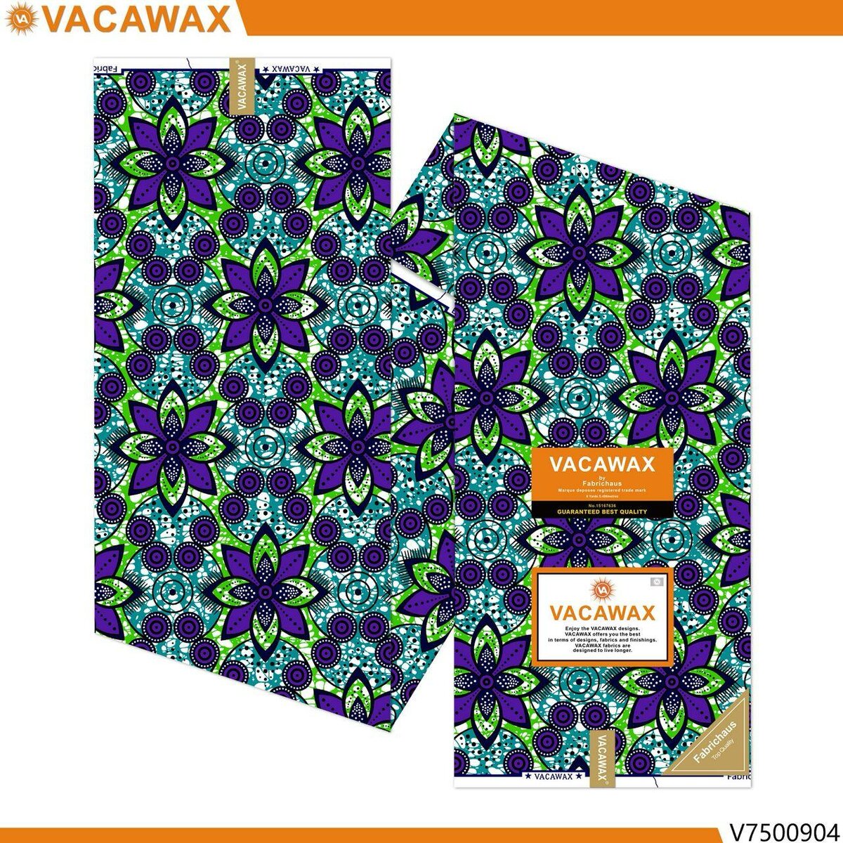 Tissu Wax Africain Vacawax