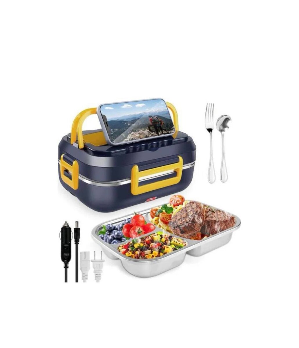 Boîte à lunch électrique auto-chauffante pour bureau et voit
