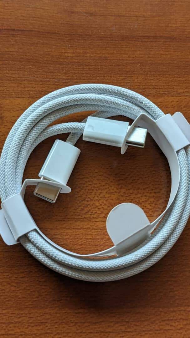 Type C to C fast charging cables