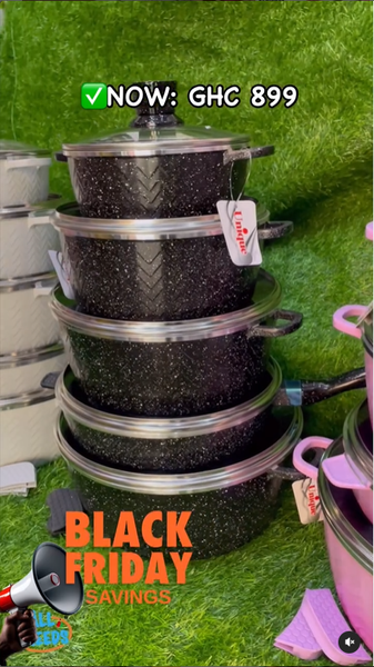 5pcs Diecast Cookware