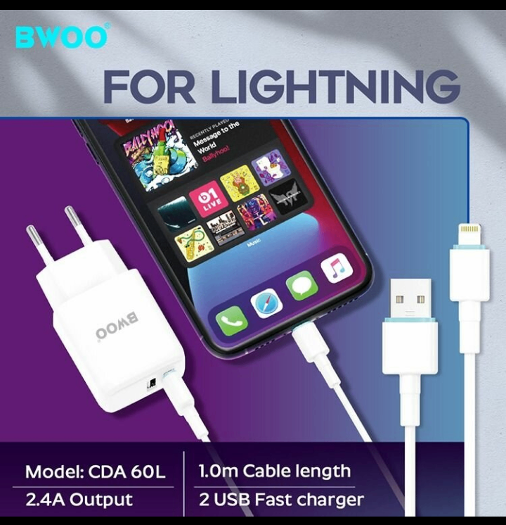 Chargeur iPhone ultra rapide