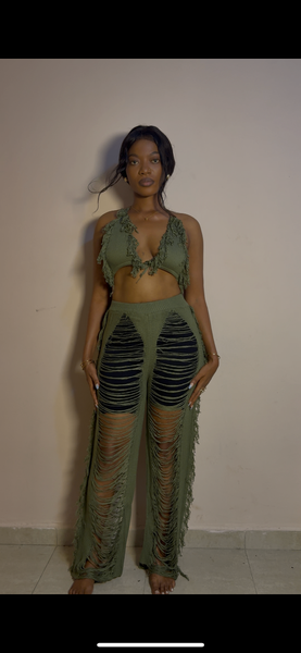 Ensemble chic déchiré