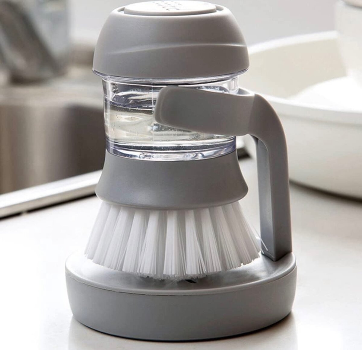 Brosse de nettoyage de vaisselle, brosse à vaisselle avec di