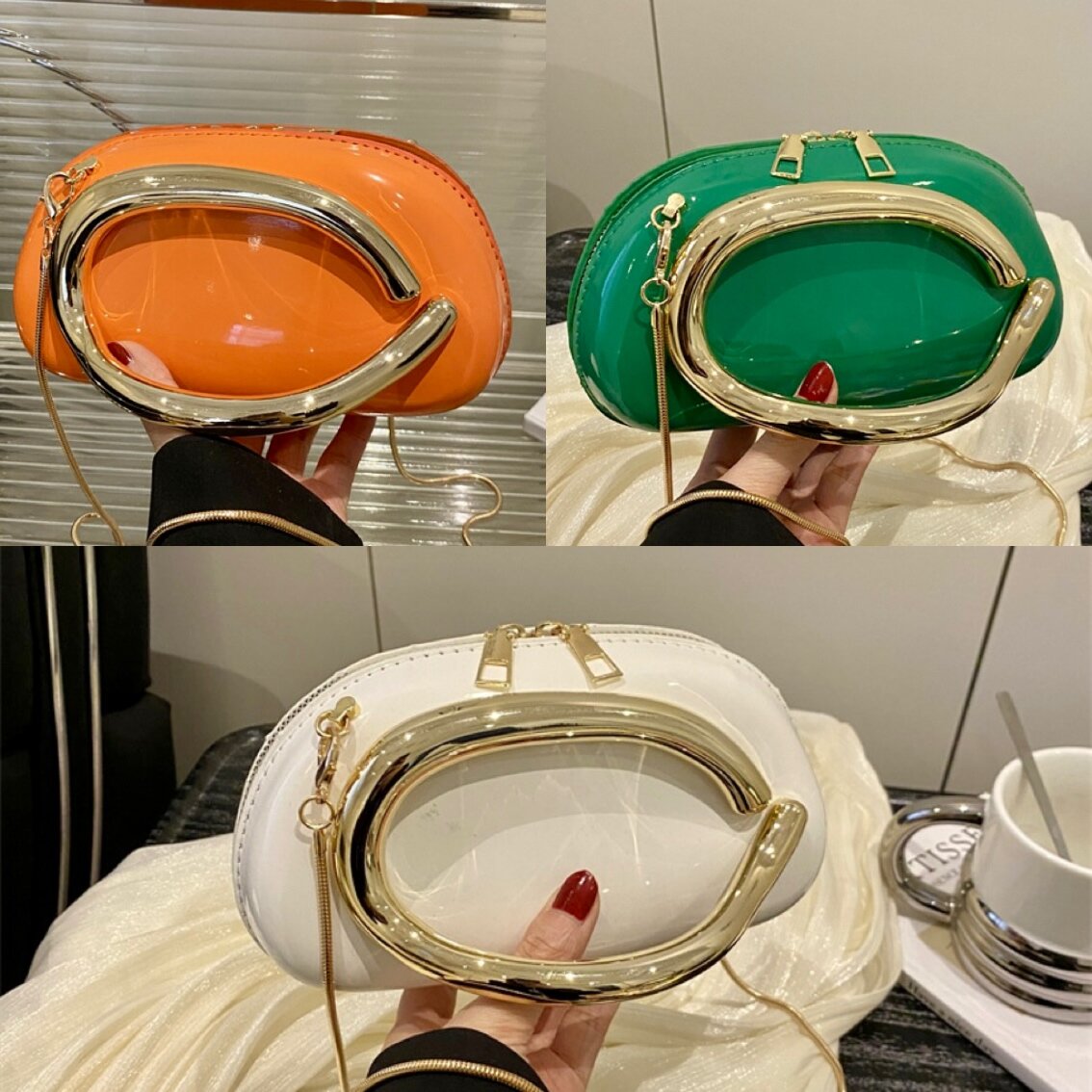 Sacs à main élégants multicolores