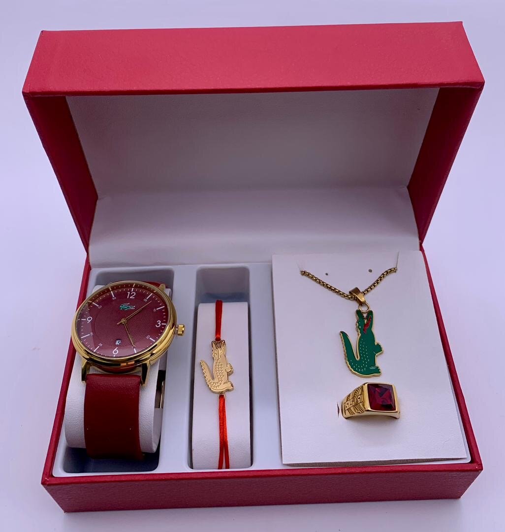 Ensemble Montre et Bijoux Luxe