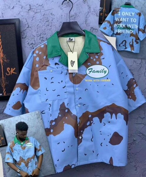 Chemise imprimée pour homme