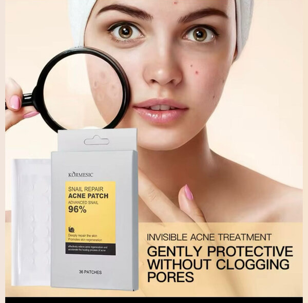Patch anti-acné escargot