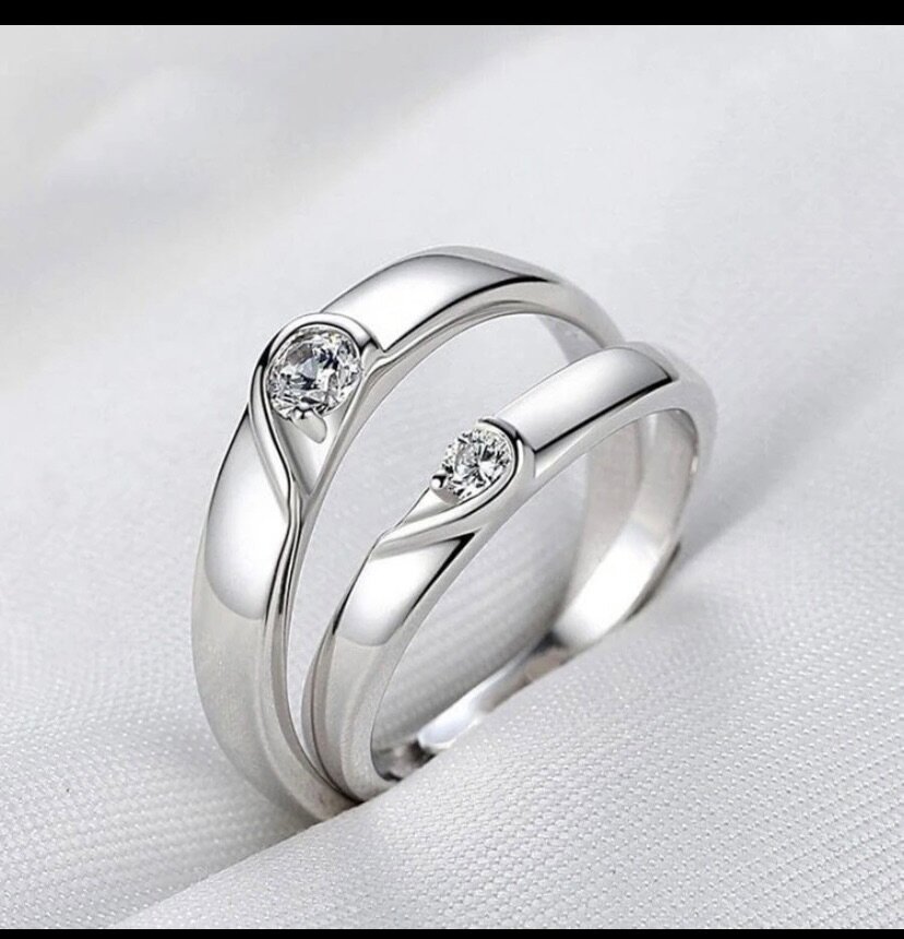 Ensemble bague pour couple