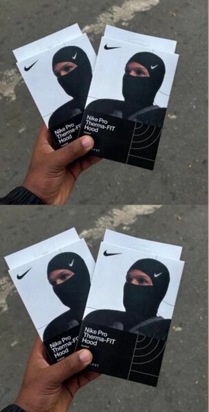 Nike Pro Hijab noir pour homme et femme