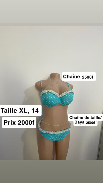 Polka Dot Bikini Set XL