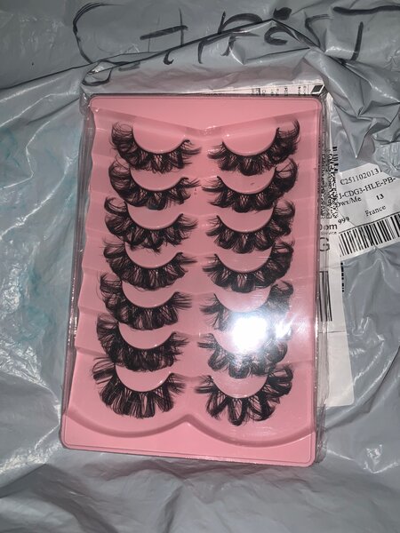 Faux-cils volumineux 10 paires