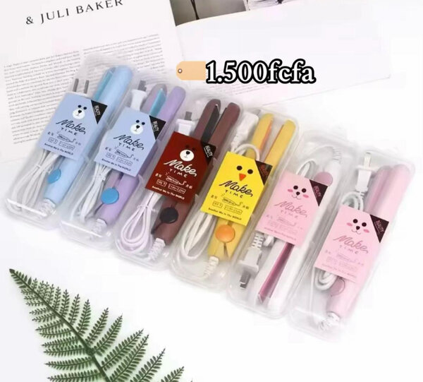 Mini lisseur à cheveux coloré