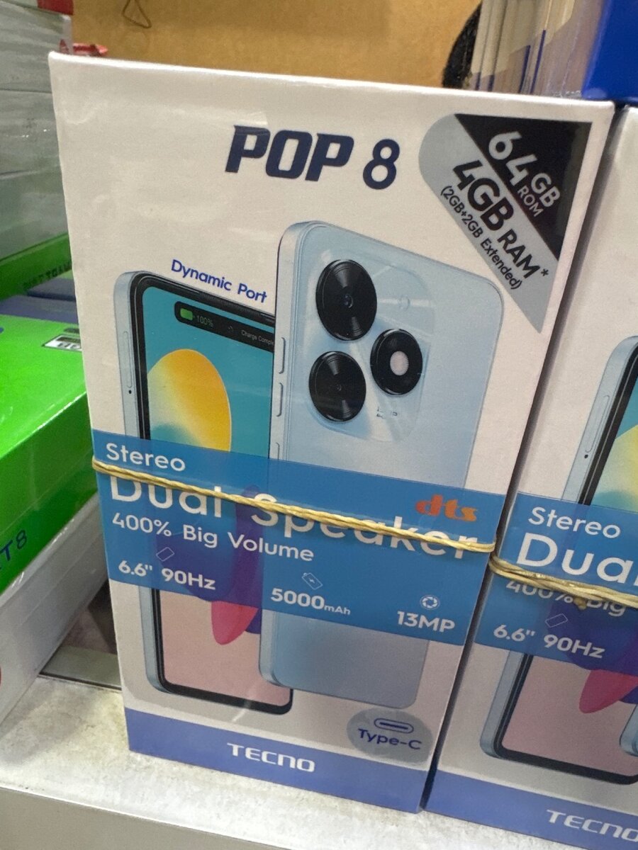 Tecno pop 8