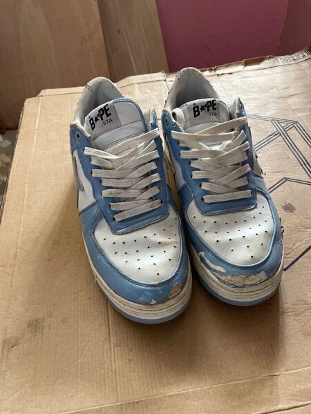 Baskets Bape Sta Bleu