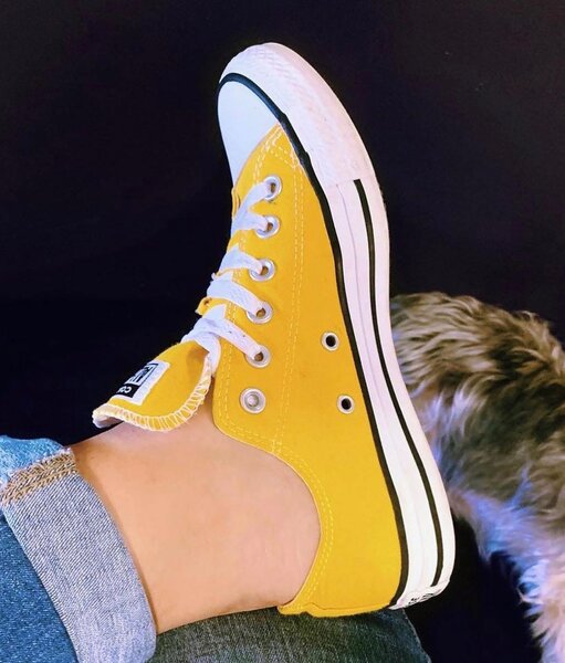 All Star Converse jaunes vives