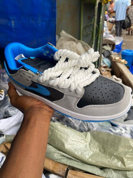 Baskets Sport Bleu et Gris